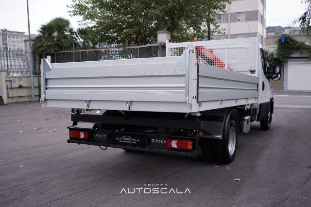 IVECO Daily 35 C18 C.Autom. Cassone Ribaltabile + GRU FASSI