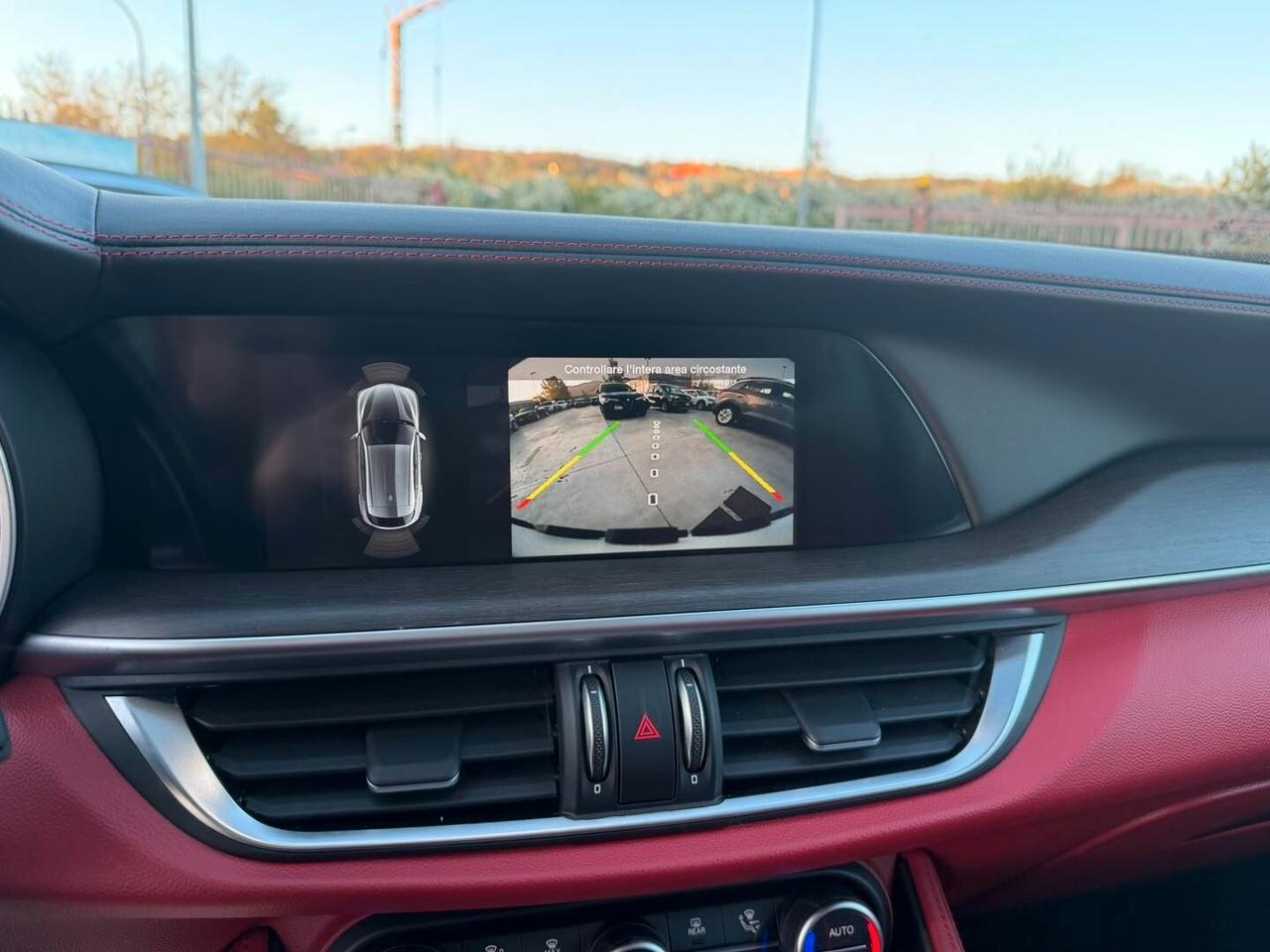 Alfa Romeo Stelvio 2.2 210CV Q4 -T.I- PELLE ROSSA