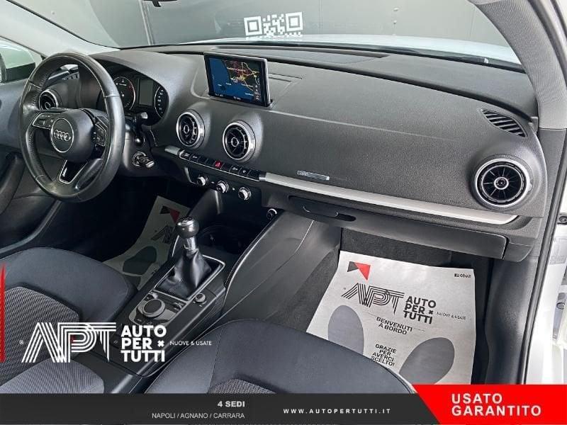 Audi A3 A3 Sportback 1.6 tdi Sport 110cv