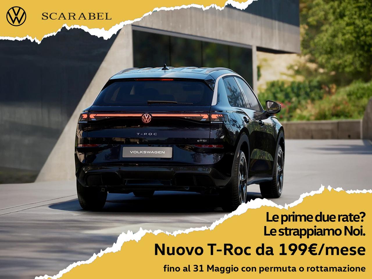 Volkswagen T-Roc 1.5 etsi r-line 150cv dsg