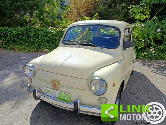 FIAT 600 D FANALONA LIBRETTO E TARGHE ORIGINALI