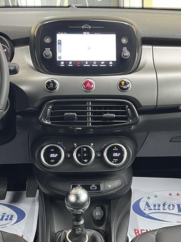 Fiat 500X 1.6 MultiJet 130 CV Sport Fari Full LED, Retrocamera, Navigatore, Cerchi 18, Grigio opaco