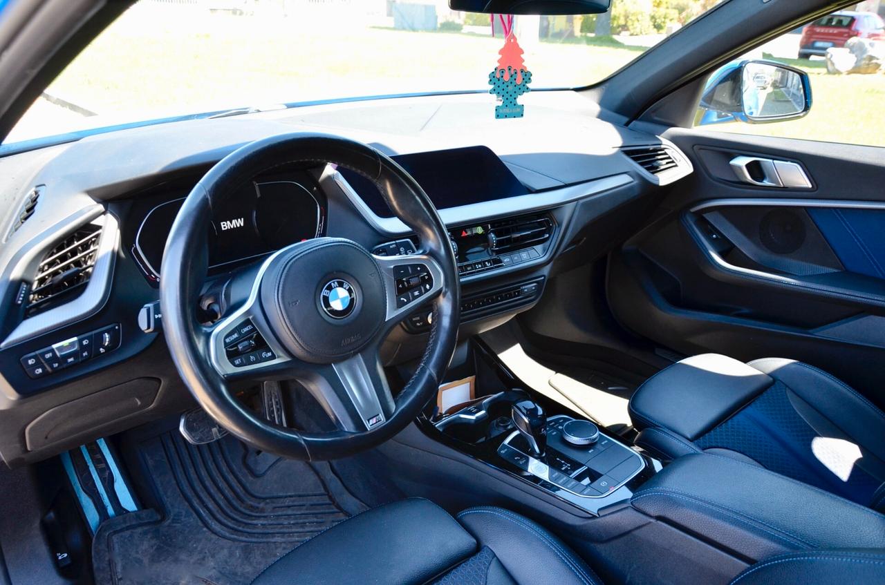 BMW 116d MSPORT 116cv AUTO, SERVICE BMW, UFF ITALIANA, EURO 6D, NAVI, APPLE ANDROID, PERMUTE