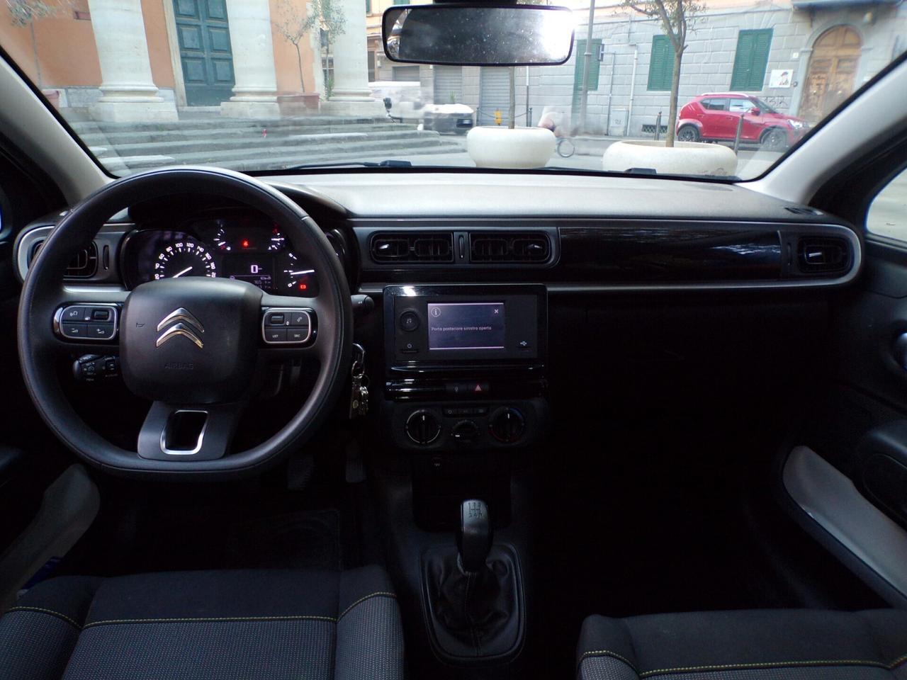 CITROEN C3 YOU CAMBIO MANUALE 5P DEL 2023 56.500 KM SENSORI POST. - NEOPATENTATI - UNIPROPRIETARIO