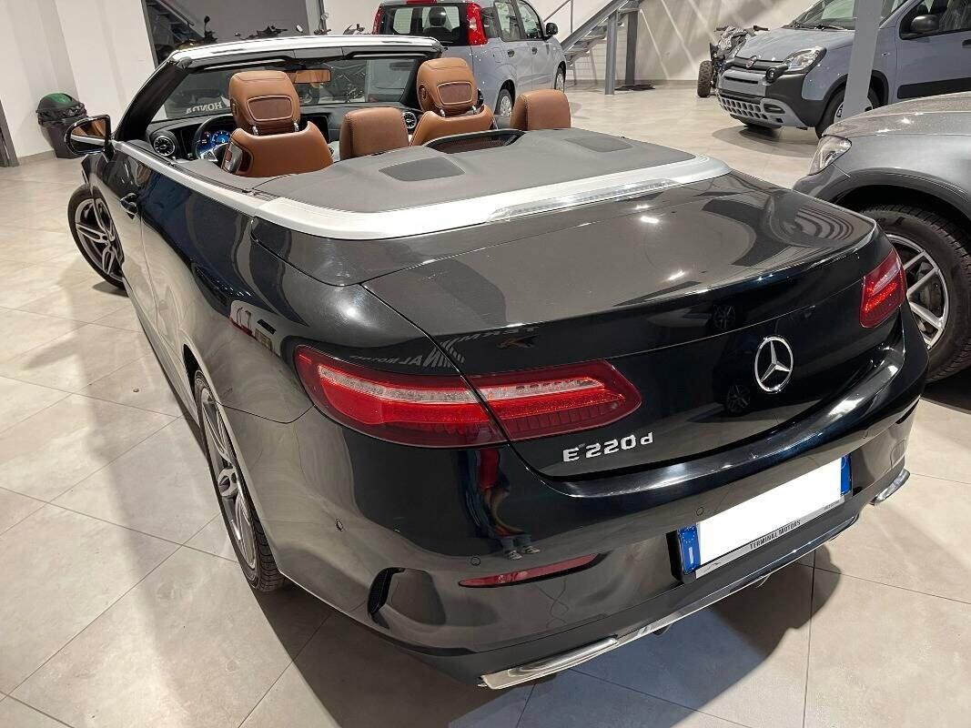 Mercedes-benz E 220 d Auto Cabrio Premium AMG, luci ambient.