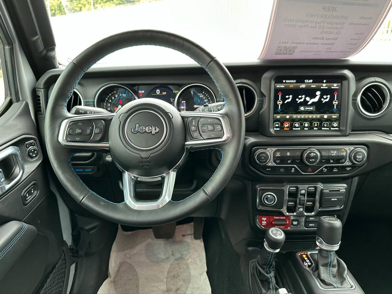 Jeep Wrangler Unlimited 2.0 PHEV ATX 4xe Rubicon