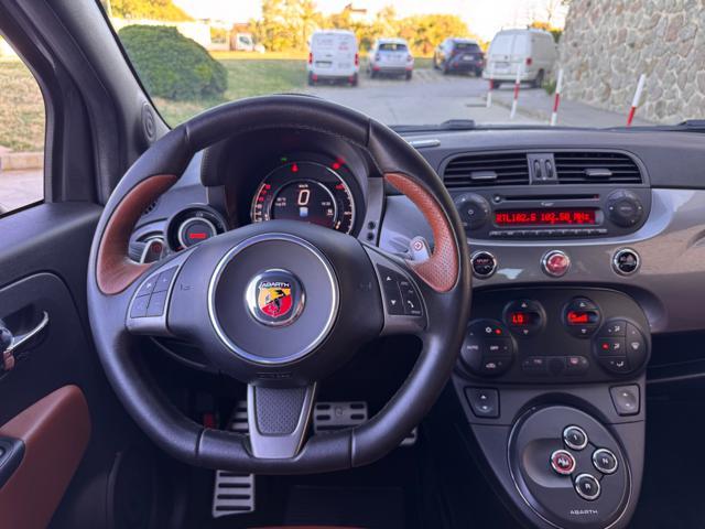 ABARTH 595 1.4 T-JET 160CV MTA TURISMO+PELLE TABACCO+BIXENO