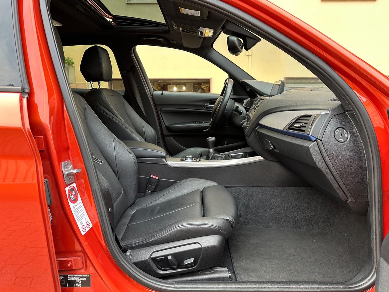 Bmw 135 M135i 3.0 turbo Manuale - Valencia orange -Tetto
