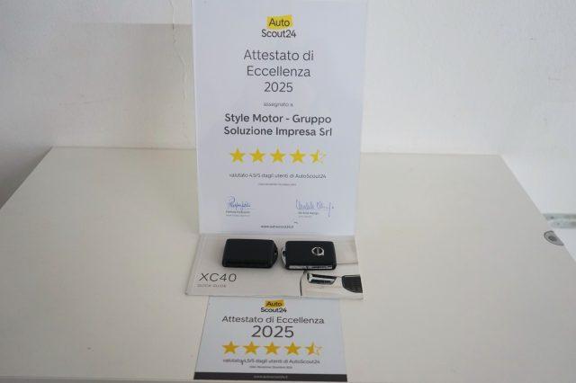 VOLVO XC40 D3 Geartronic Business Ufficiale Italiana Certif.