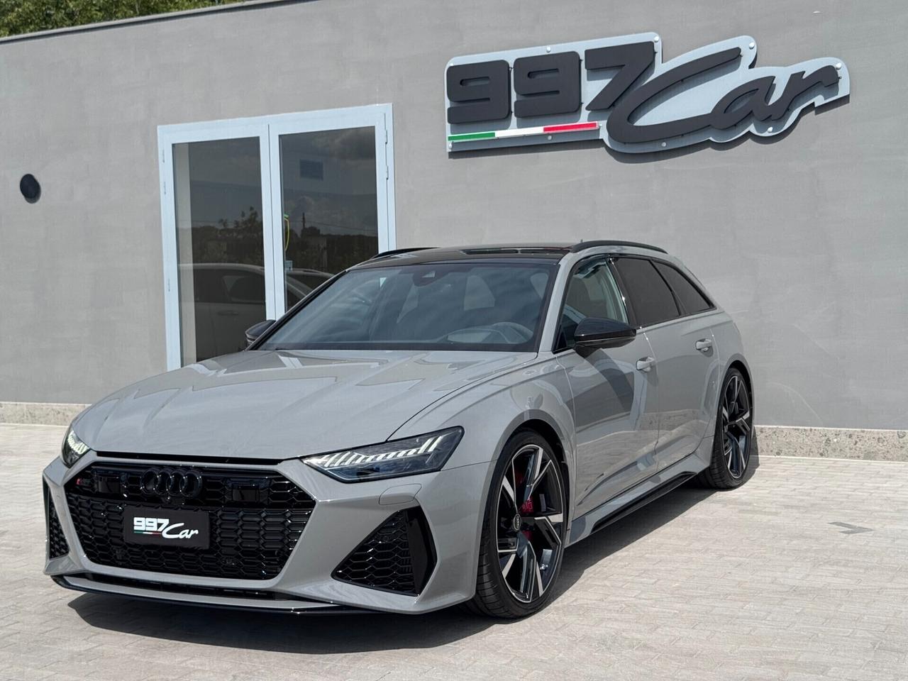 Audi RS6 RS 6 Avant 4.0 TFSI V8 quattro HUD/305KmH/CARBOCERAMICA/PANO/5.480KM/ PRONTA CONSEGNA/IVA ESPO