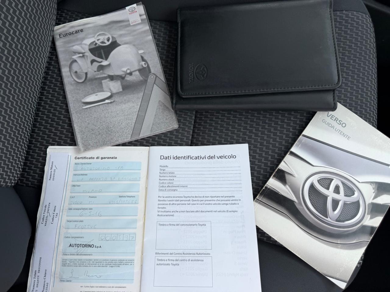 TOYOTA VERSO 1.6 D-4D 5POSTI FULL RETRO MY16