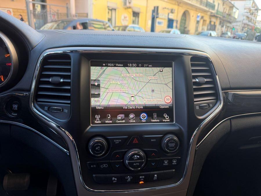 jeep grand cherokee 3.0 mjet overland certificata