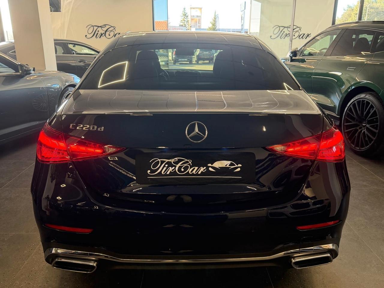 MERCEDES CLASSE C220D PREMIUM 2.0 MHEV 200CV PELLE NAVI CAM ANNO 2022