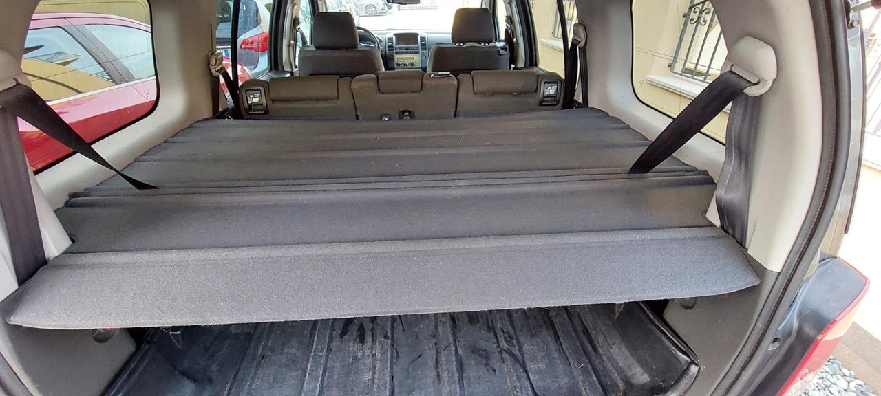 PATHFINDER 2,5 DIESEL 170 CV-4X4-7 POSTI NAVI RETROCAMERA LEGA STRAFULL OPTIONAL