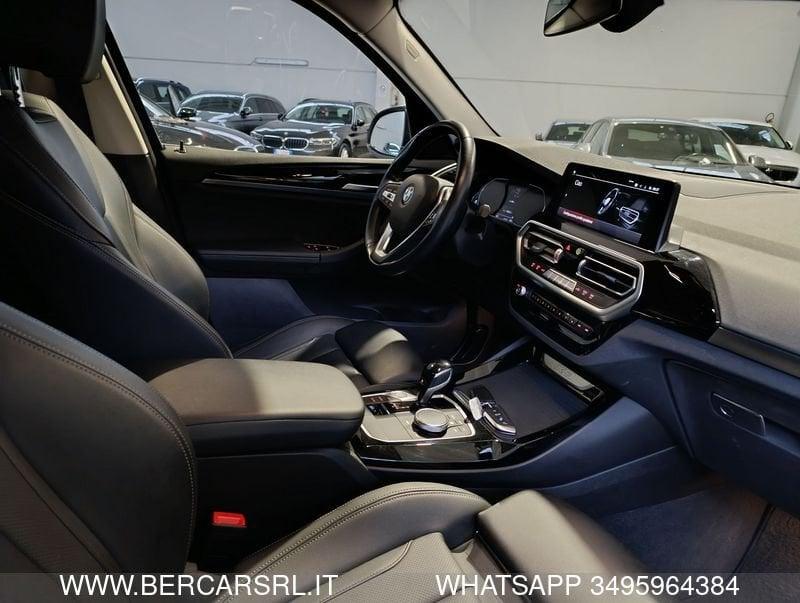 BMW X3 X3 sDrive18d 48V SPORT*PELLE*TELECAMERA*PDC*LED*