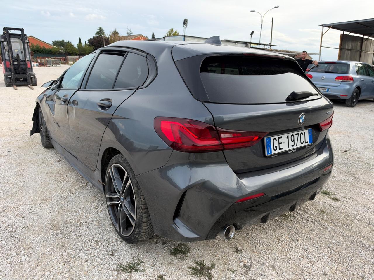 BMW serie1 116d M-Sport INCIDENTATA sinistrata