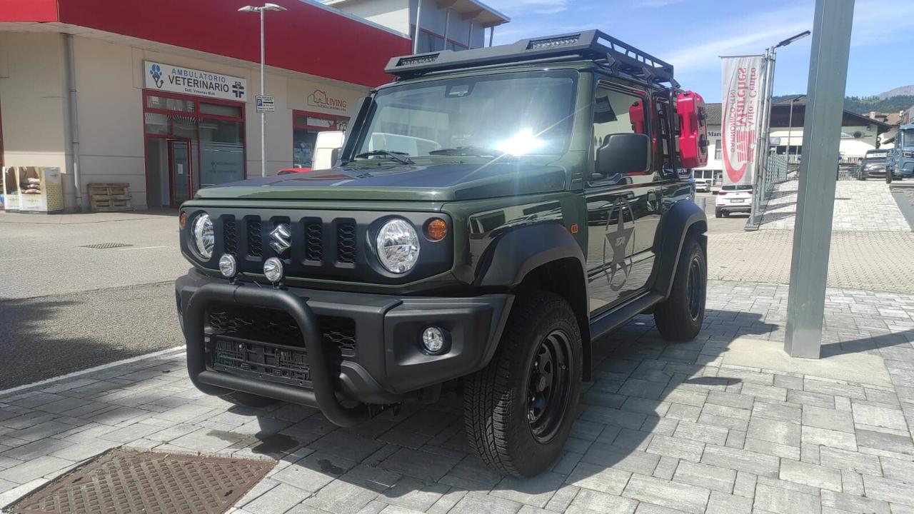 SUZUKI JIMNY 4X4 RIDOTTE 4 POSTI AUTOVETTURA GANCIO