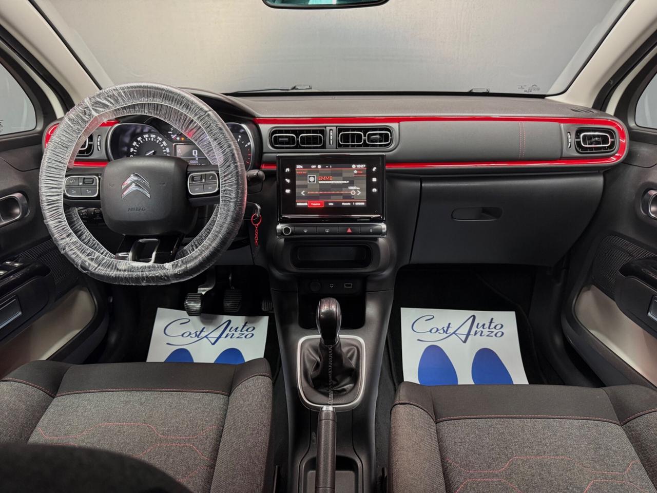 Citroen C3 1.6 BlueHDi 75 CV Shine Pack NUOVA
