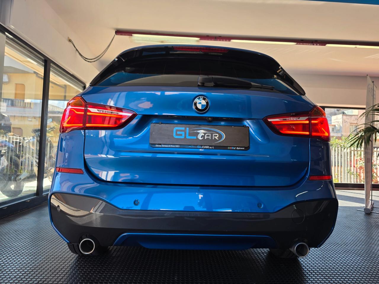 Bmw X1 sDrive 18d M-Sport Blu Estoril 2019 head up display