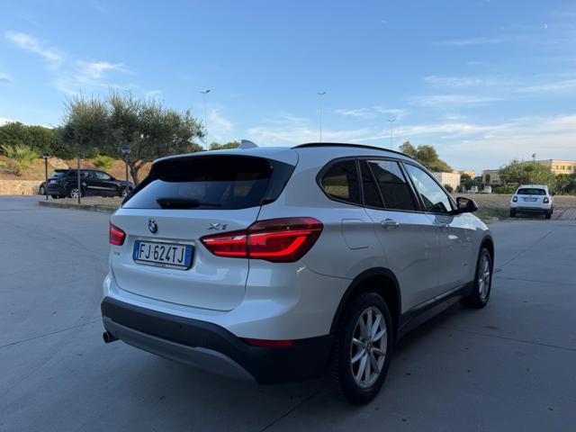 BMW X1 SDRIVE 16D BIANCO PERLA+LED+BIZONA+CRUISE