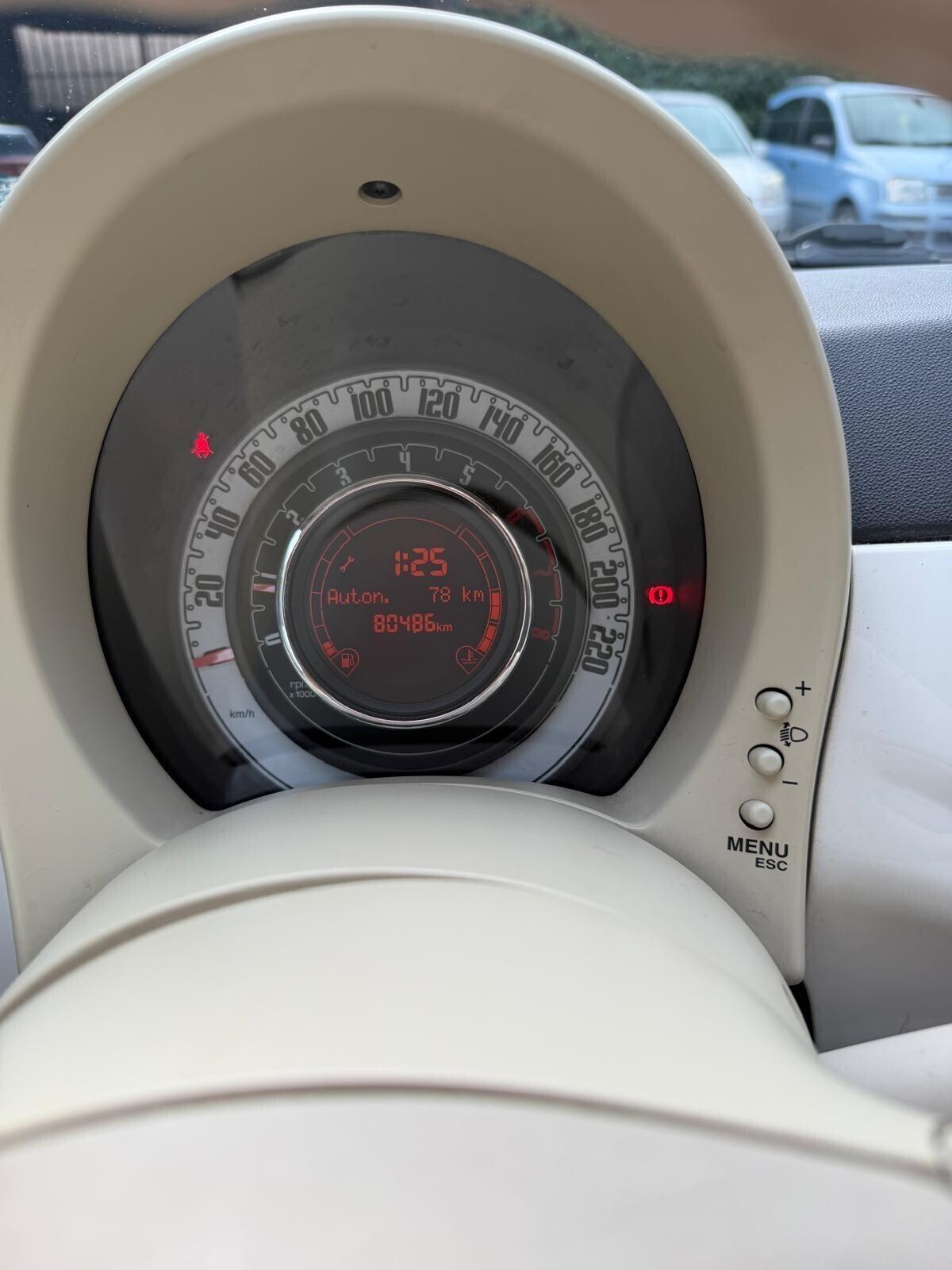 Fiat 500 1.2 Pop solo 80000km