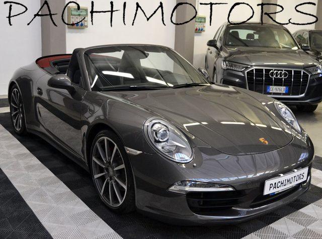 PORSCHE 991 3.8 Carrera 4S Cabriolet Pdk Chrono Capote Rossa