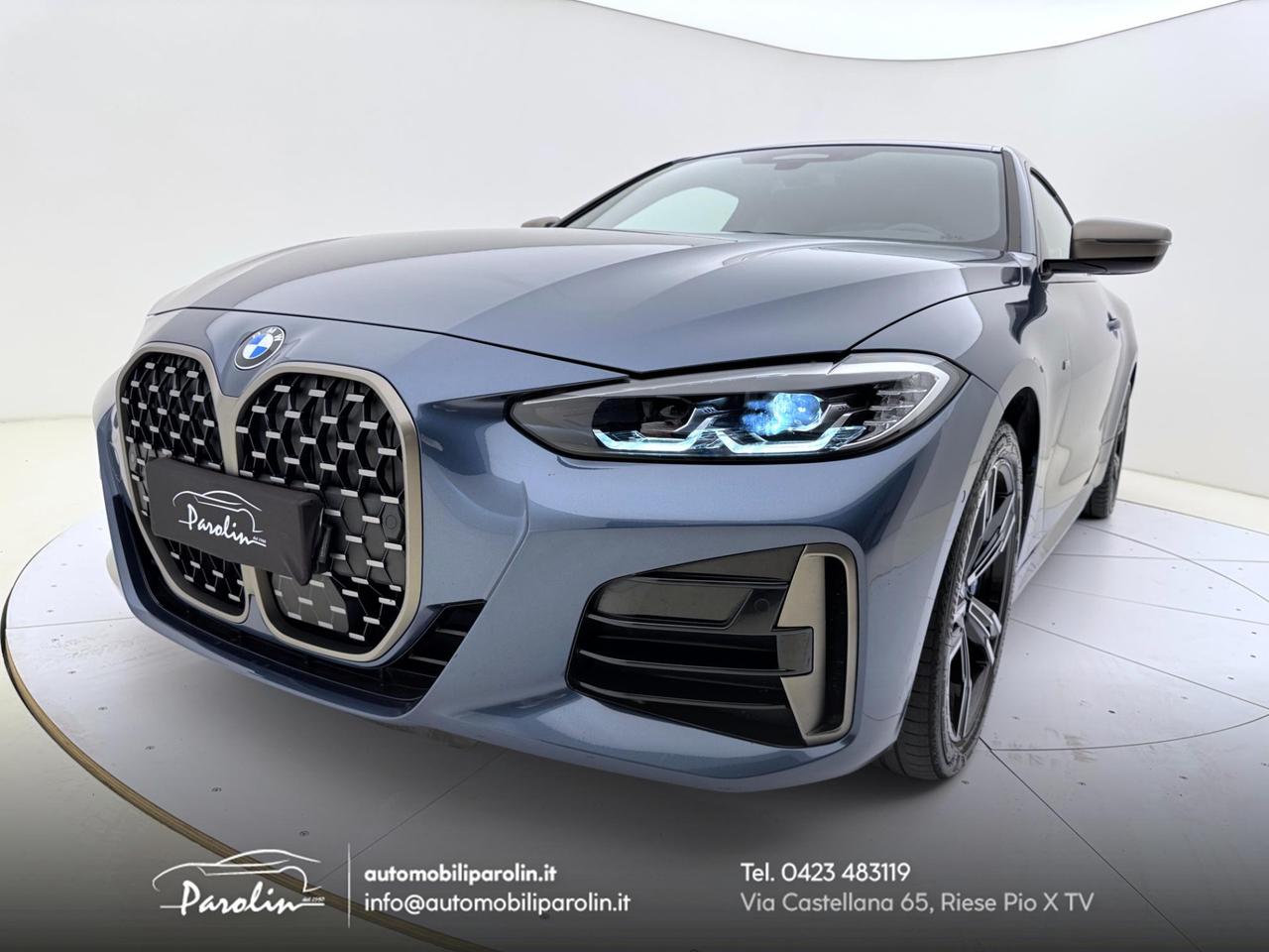 BMW Serie 4 M Coupe M440i Coupé 48V xdrive Assetto adattivo-ACC-Keyless