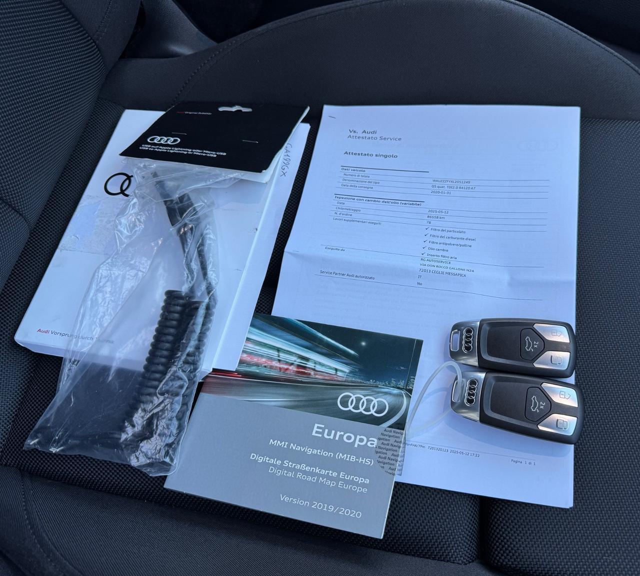 Audi Q5 2.0 TDI STRONIC - SOLO 86.000 KM- 2020