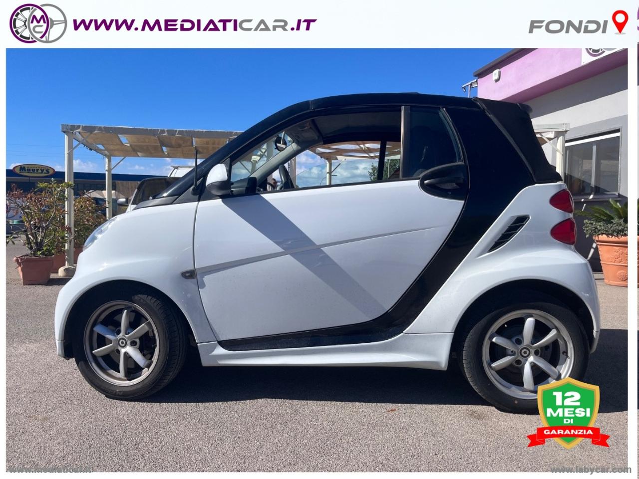SMART fortwo 1000 52 kW MHD cabrio passion