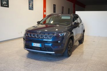 JEEP COMPASS 1.6 M-JET 16V 130CV 6M. 2WD LIMITED ( FARI LED - COCKPIT - ADAPTIVE CRUISE - PELLE - MIRROR - TELECAMERA POST. )