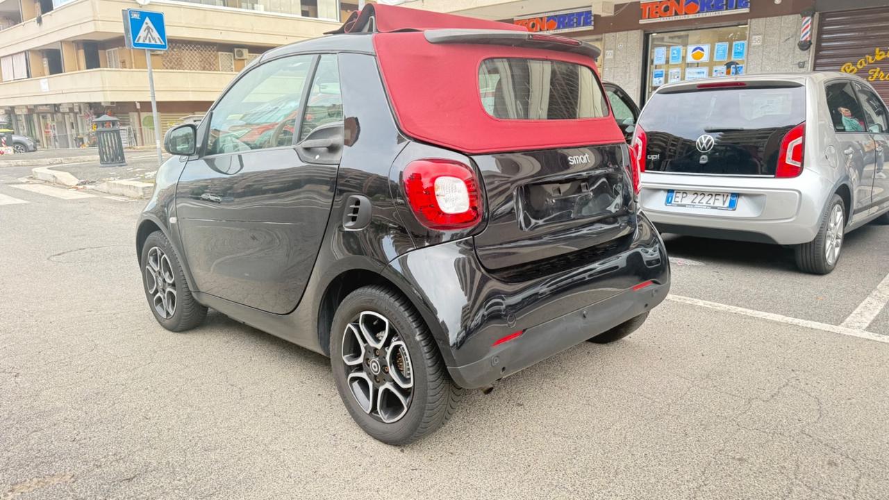 Smart ForTwo 70 1.0 twinamic cabrio Passion LED NAVI SEDILI RISCALDATI PDC BLUETOOTH CERCHI 15