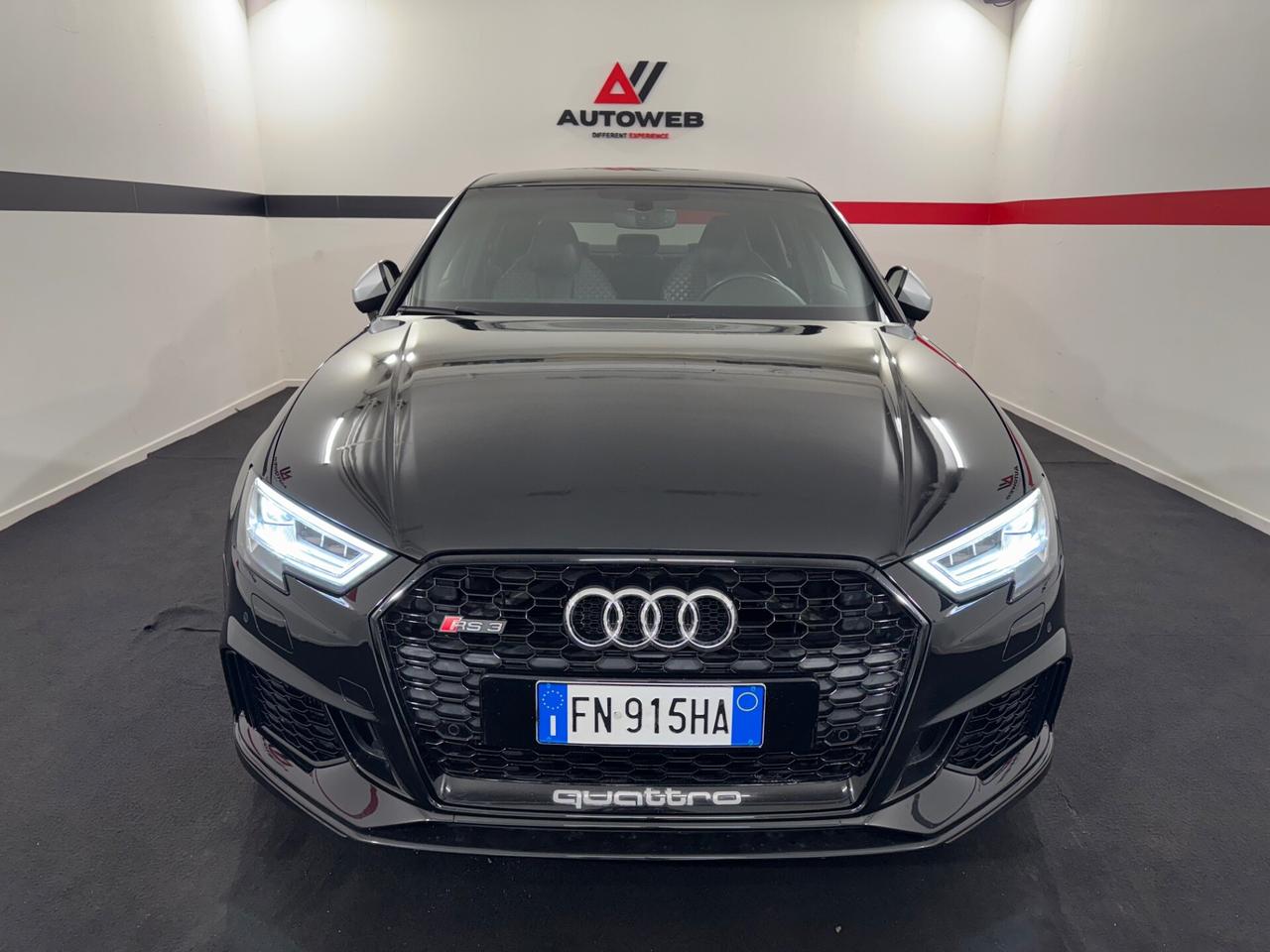 Audi RS3 Sedan 2.5 TFSI quattro S tronic TAGLIANDI UFFICIALI AUDI PROMO OMAGGIO BLACK FRIDAY FINO AL 29 NOVEMBRE