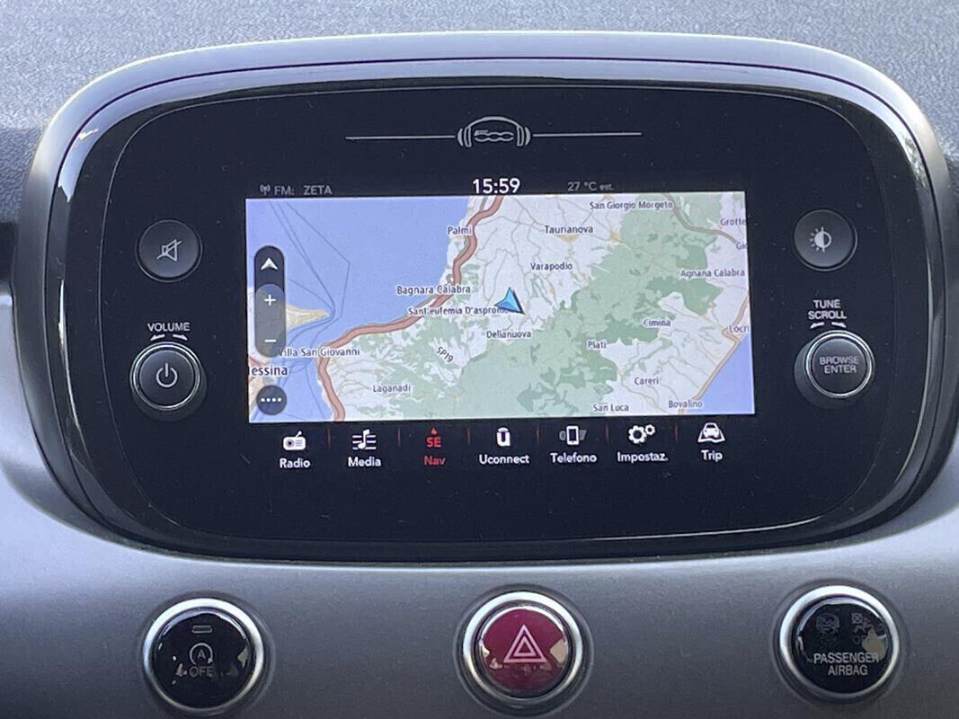 Fiat 500X 1.6 MultiJet 130 CV Sport Fari Full LED, Retrocamera, Navigatore, Cerchi 18, Sensori park