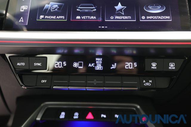 AUDI A3 SPB 30 G-TRON METANO S TRONIC BUSINESS AUTOMATICA