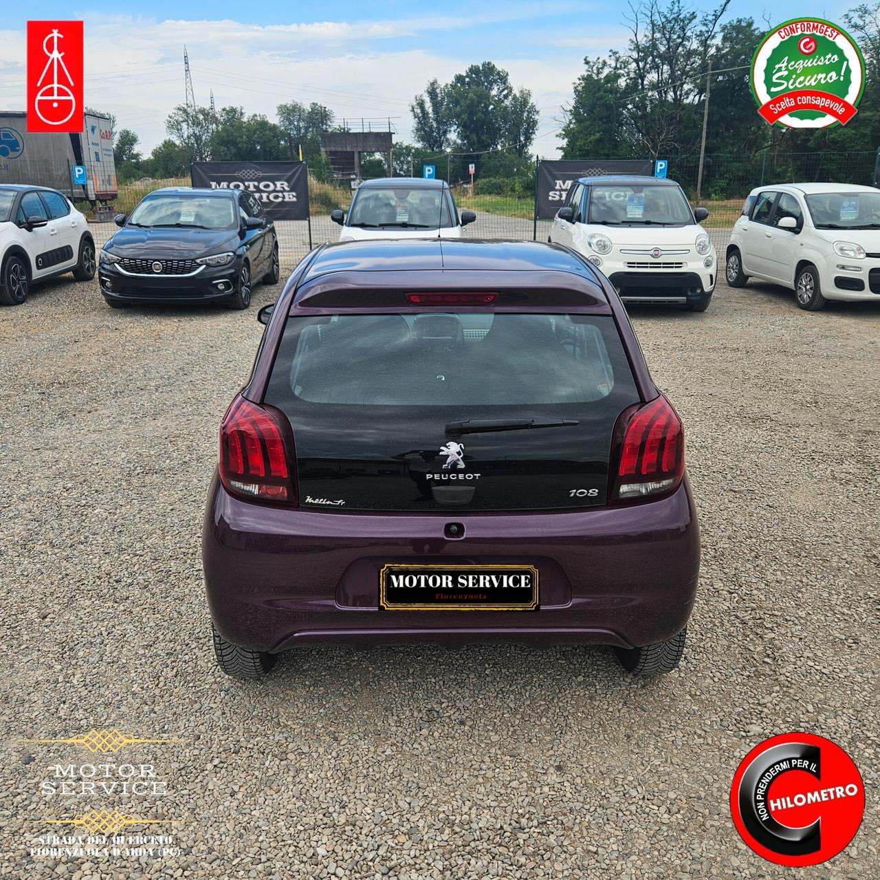 Peugeot 108 82 5 porte Allure UNIPRO DA 79€ MESE