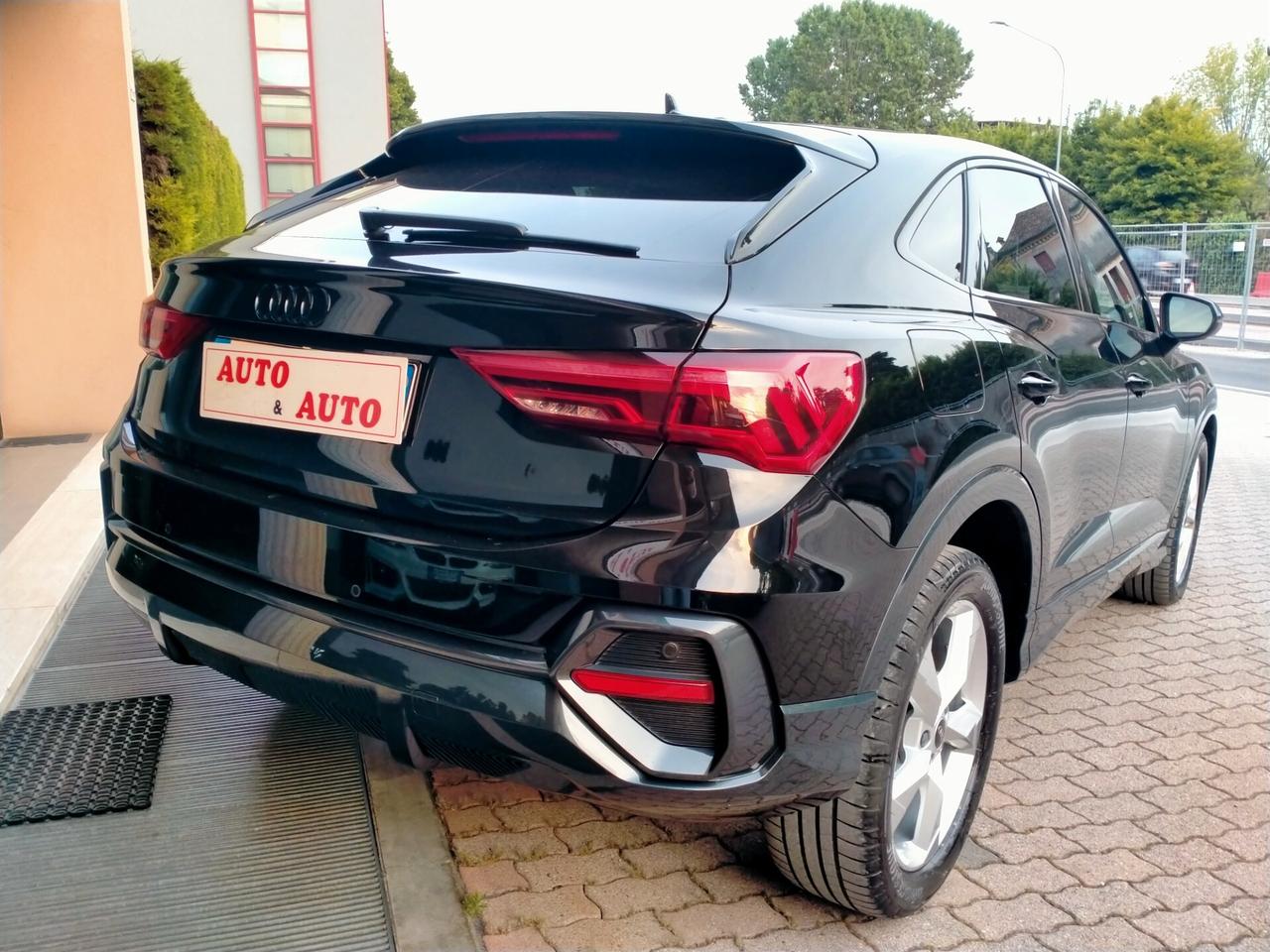 AUDI Q3 SPORTBACK 35 2.0TDI 150CV "QUATTRO" S.TRONIC PACK BLACK LINE / BLACK RINGS