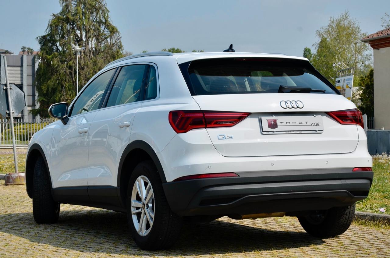 AUDI Q3 35 2.0 TDI BUSINESS 150cv S-TRONIC, GAR, AUDI 8/26, UNICOPR, SERVICE AUDI, UFF ITALIANA, EURO 6E, FULL LED, PERMUTE