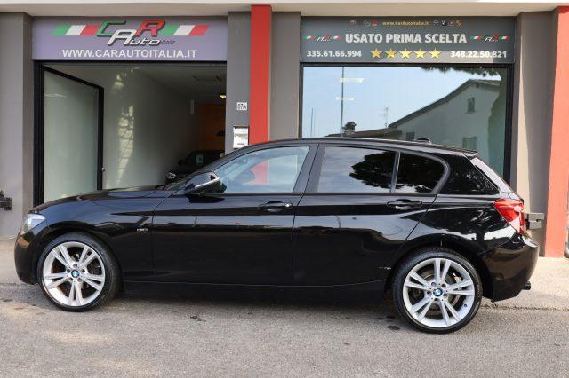 BMW 118 d 5p. Sport Automatica F20 Pelle ROSSA Cartier 18"