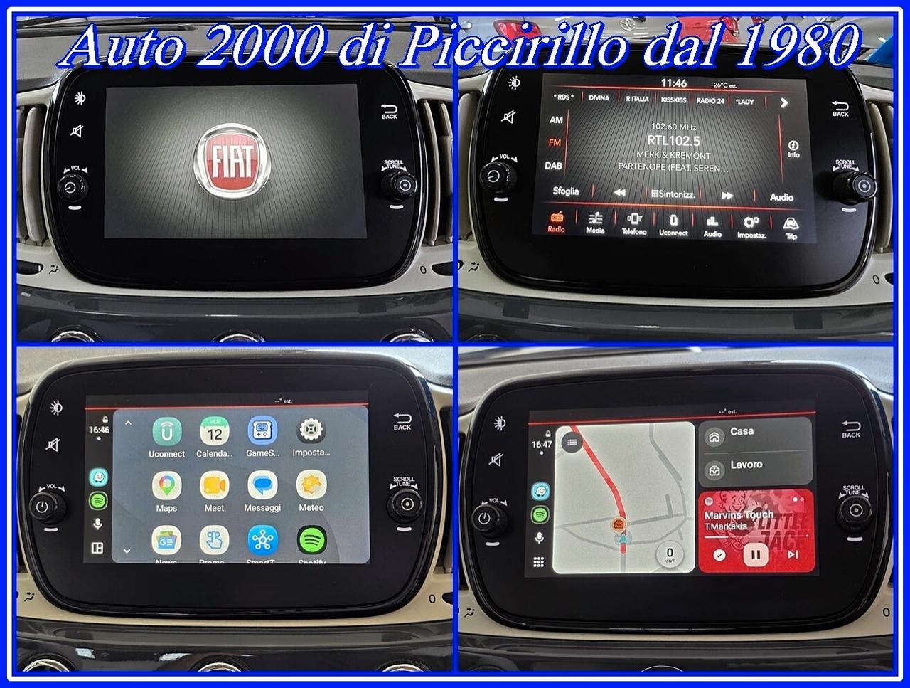 Fiat 500 Lounge 1200 GPL di serie Garanzia12Mesi