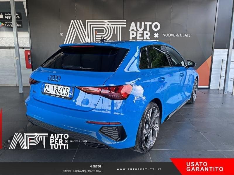 Audi A3 A3 Sportback 35 1.5 tfsi mhev S line Edition s-tro