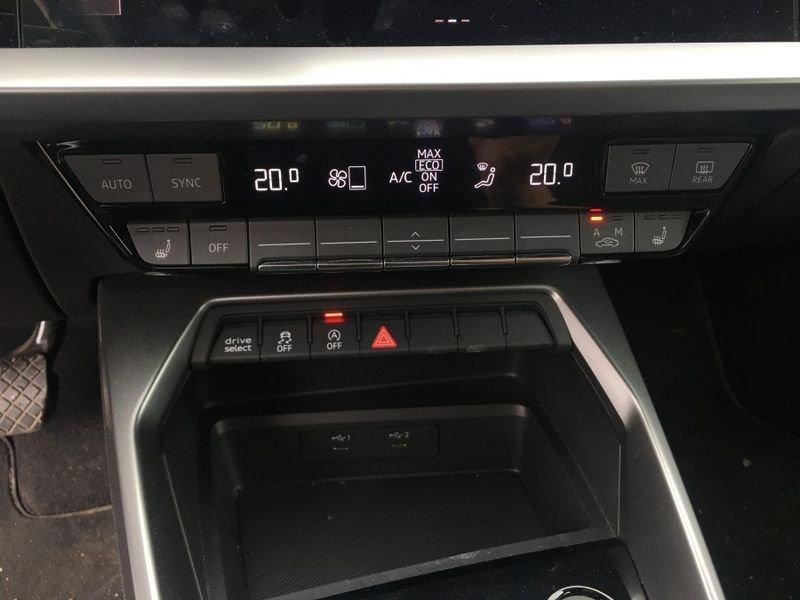 Audi A3 SPB 35 MHEV TFSI S-Tronic Sport Advanced 28 MILA KM!! ACCESSORIATA IBRIDA