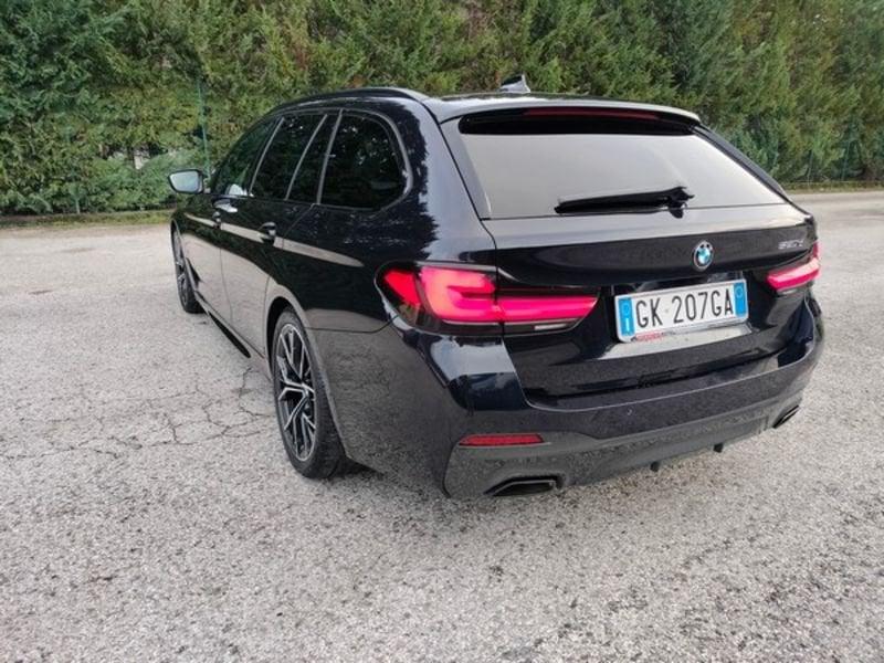 BMW Serie 5 520d 48V Touring Msport Ufficiale Italia