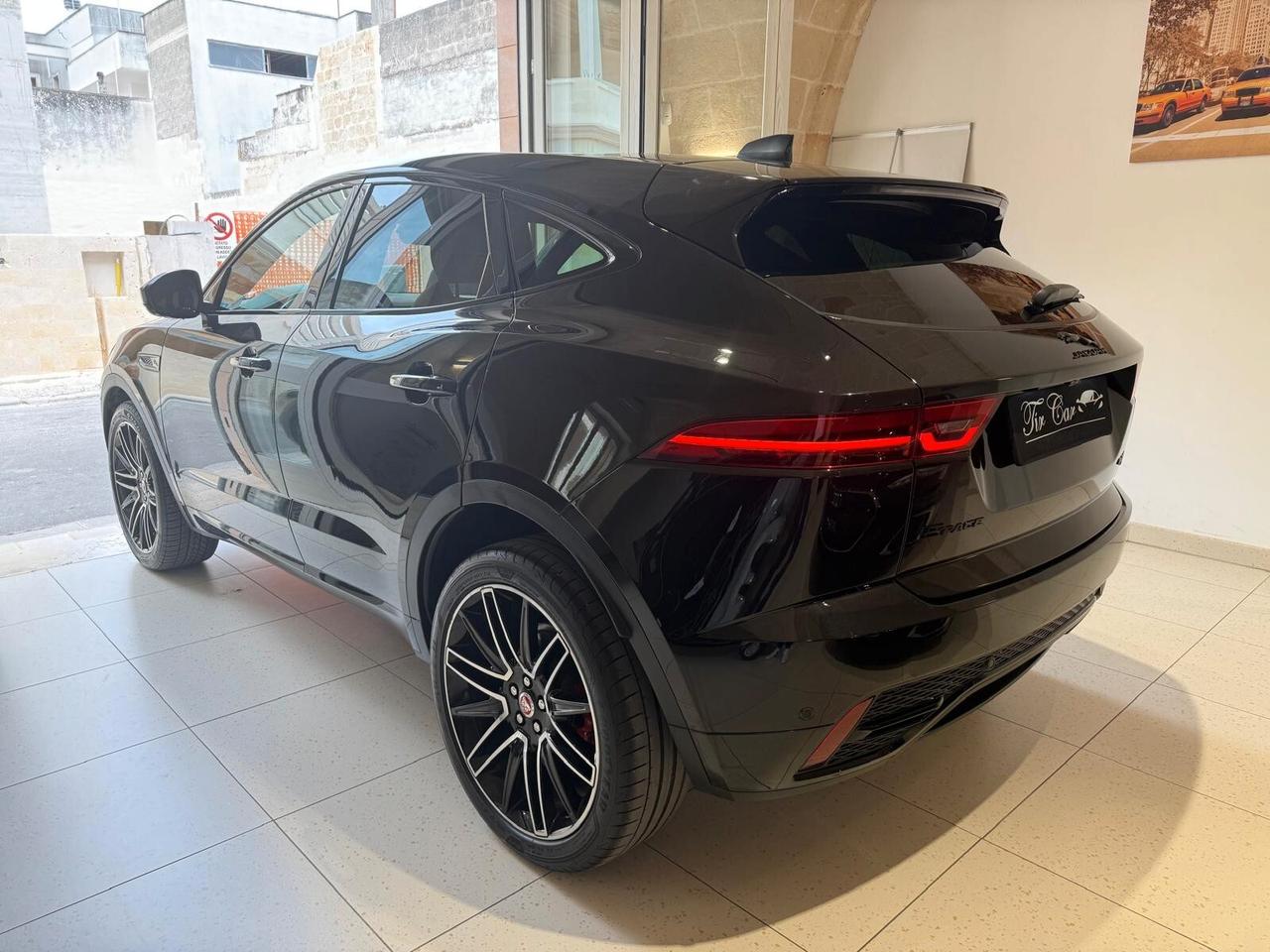 JAGUAR E-PACE 2.0D AWD R-DYNAMIC BLACK MHEV 204CV TETTO PELLE NAVI ANNO 2022