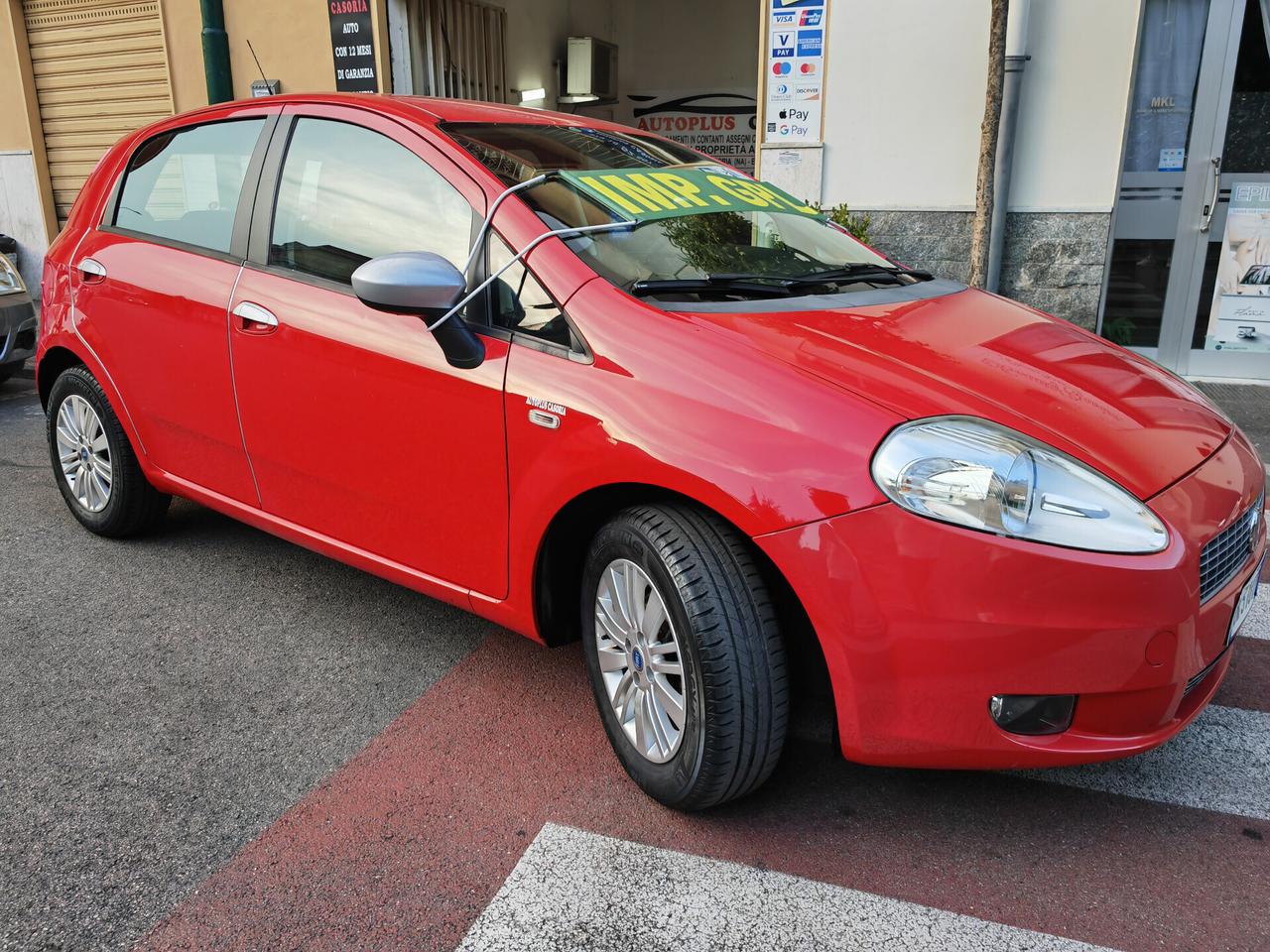 FIAT GRANDE PUNTO 1.4 BENZINA GPL CV77 KW57 FULL