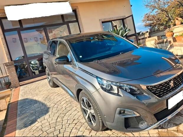Peugeot 3008 HDI 130cv GT-LINE AUTOMATICA +F 1 CLIMA CERCHI CRUISE MULTIFUNZION VETRI PRYVE CAMERA
