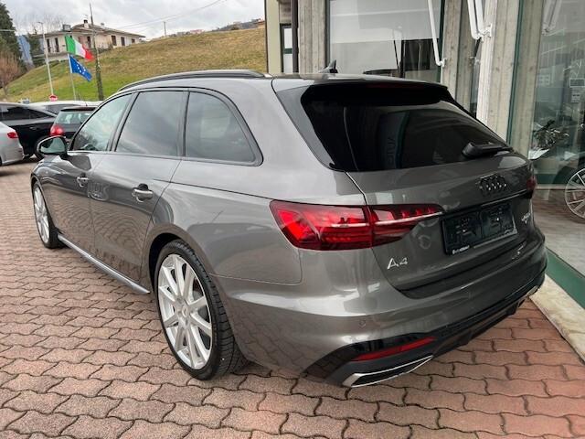 Audi A4 Avant 40 tdi Q. s-tronic, S-line, Tetto, Gancio
