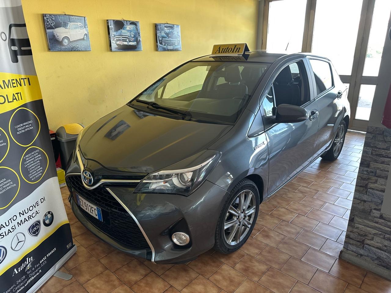 Toyota Yaris 1.5 Hybrid batteria appena sostituita