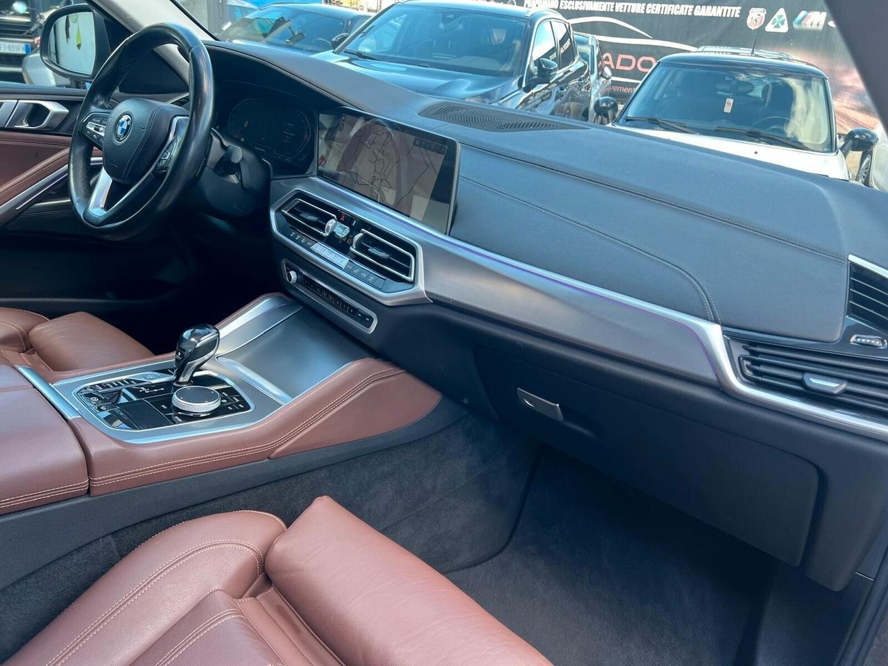 BMW NEW X6 40D 3.0 340CV TETTO 2021 TOP GAMMA