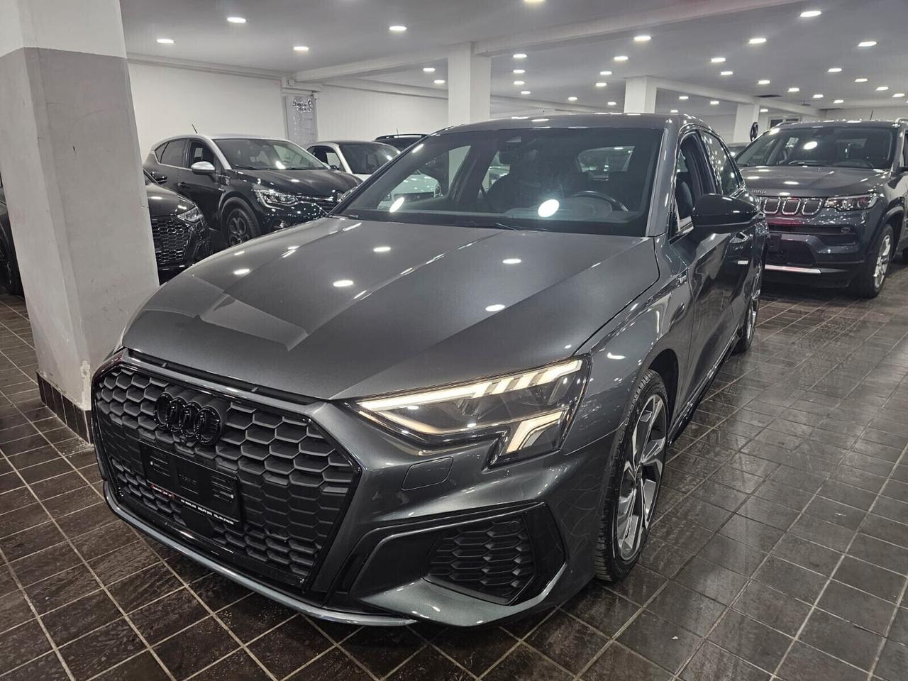 NUOVA AUDI A3 SPORTBACK S-LINE 35 TDI 150CV S-TRONIC IDENTITY BLACK