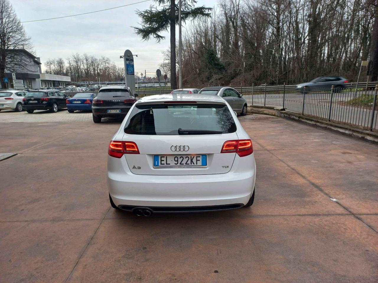 Audi A3 SPB 2.0 TDI 170 CV Allestimento Sline